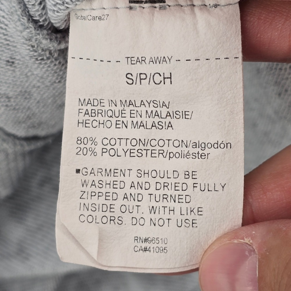 Under Armour Men Heather Gray Full Zip Hoodie‎ Sweatshirt Size S Small - Picture 6 of 11